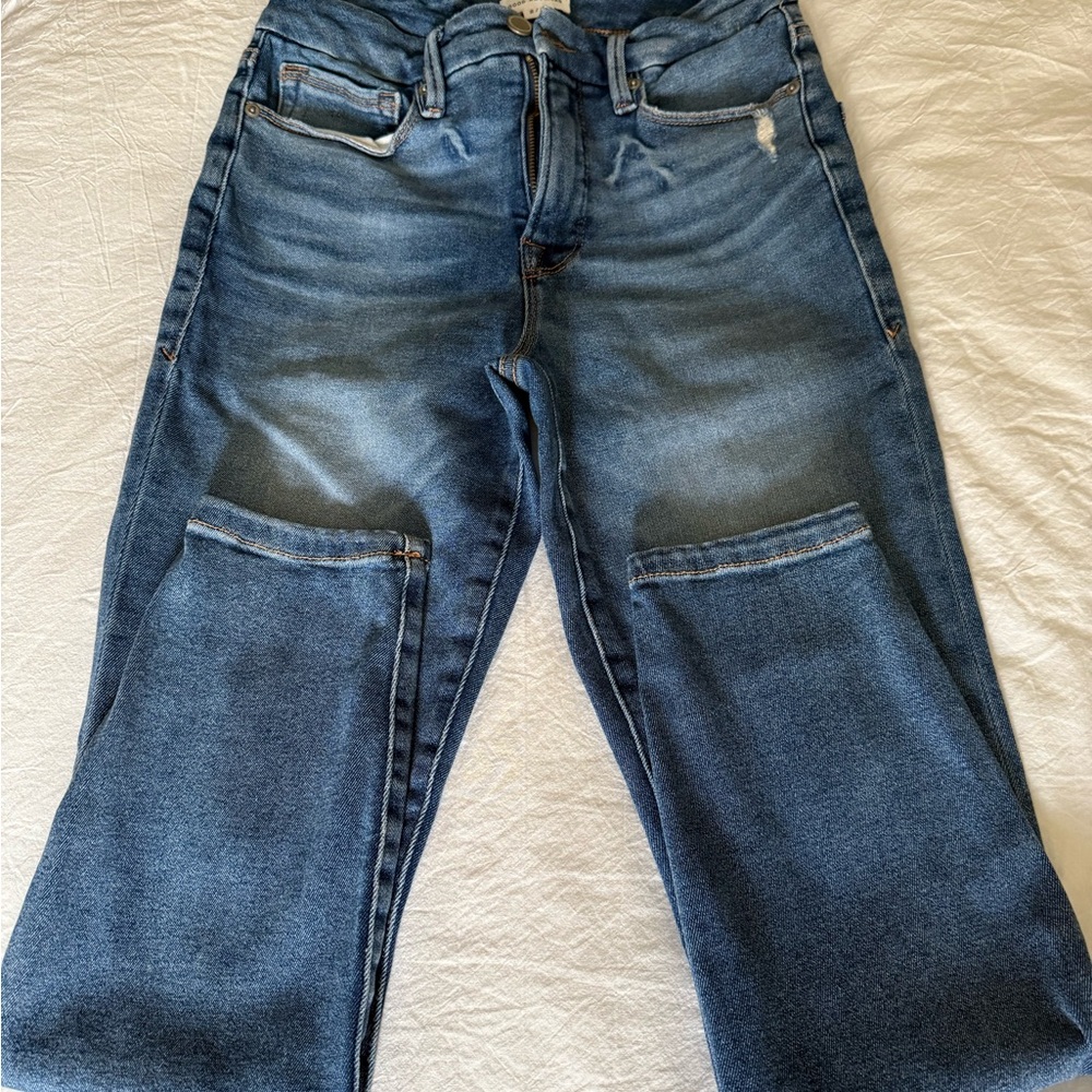 Good American Women's Skinny Jeans - Blue